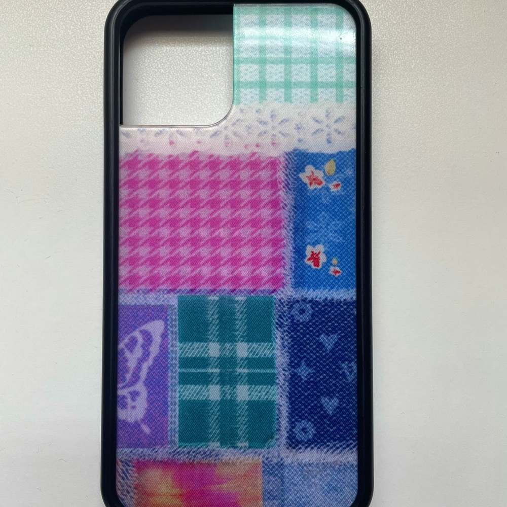 “Patchwork” Wildflower iPhone 12/12 Pro Case!